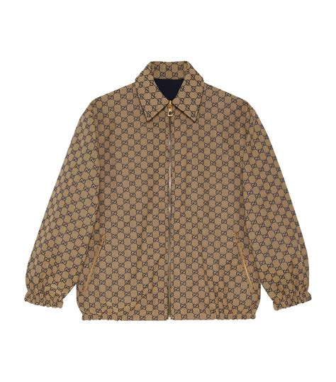 mens gucci reversible jacket|gucci jacket without hoodie.